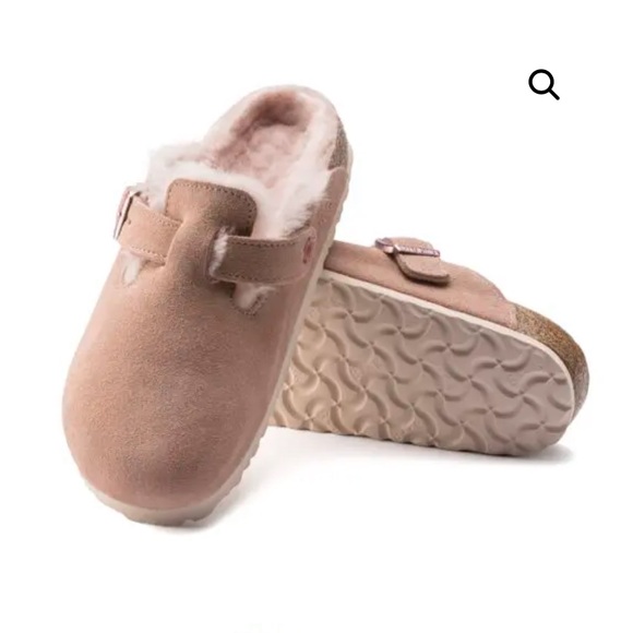 Birkenstock Boston Fur Shearling Clog - Picture 3 of 4